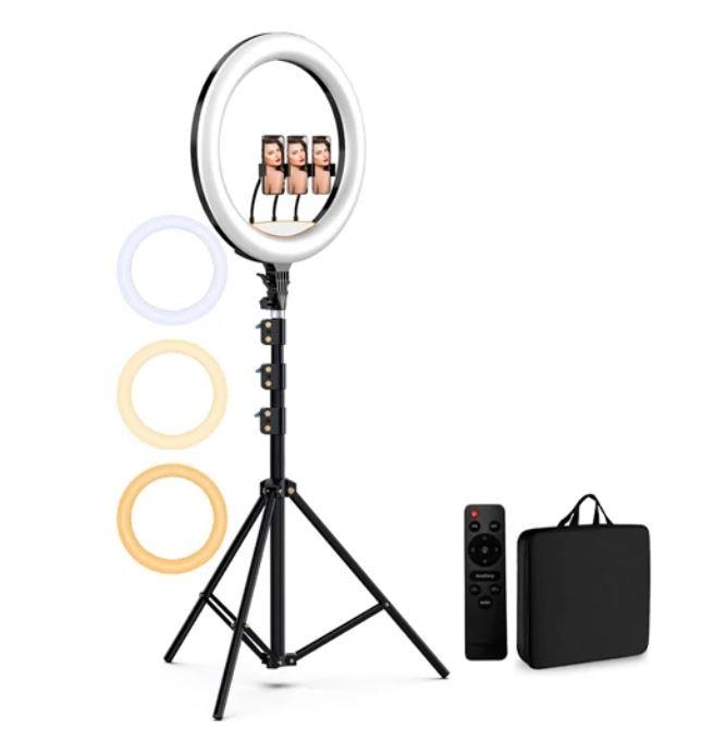 50W Rõngaskujuline Selfie Lamp Statiiviga