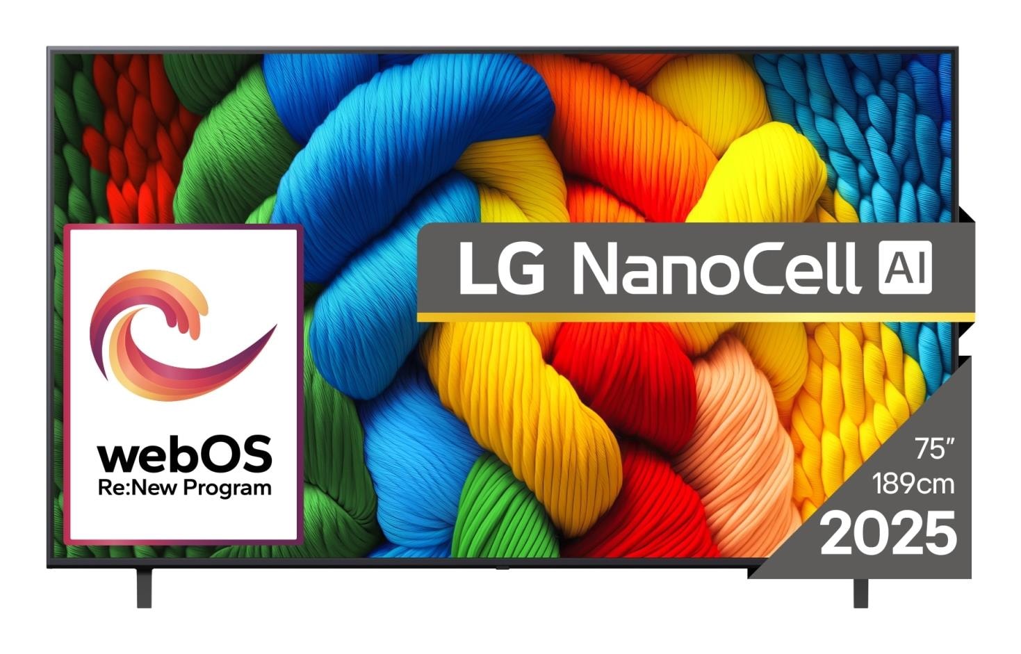 LG 75" 4K Ultra HD LED televiisor 75NANO80A3B