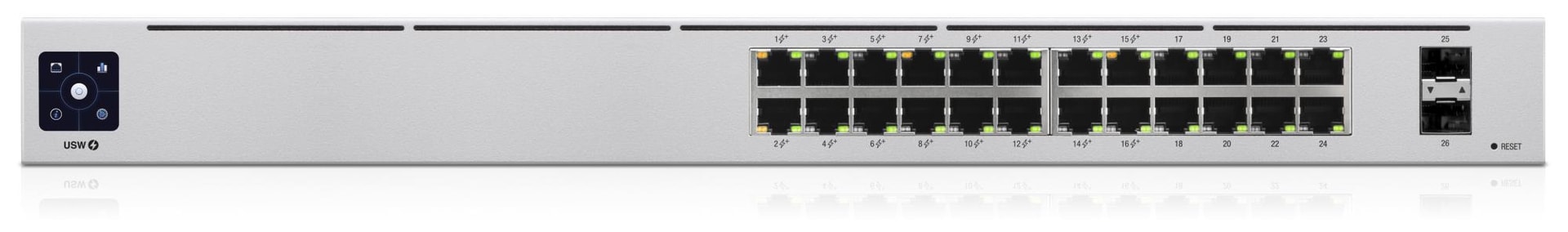 Ubiquiti UniFi USW-24-PoE hallatav switch 24 pordiga