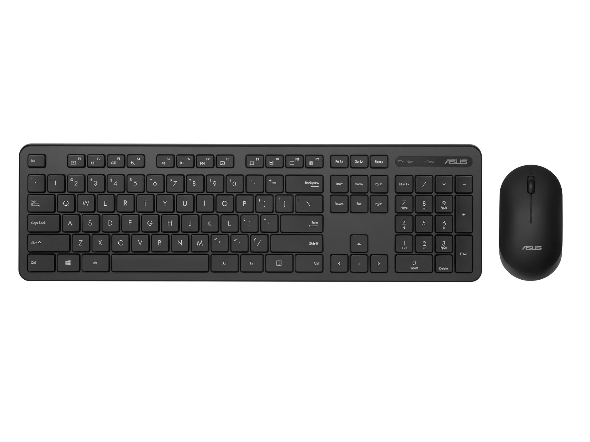 ASUS CW100 Wireless Keyboard and Mouse Combo Black