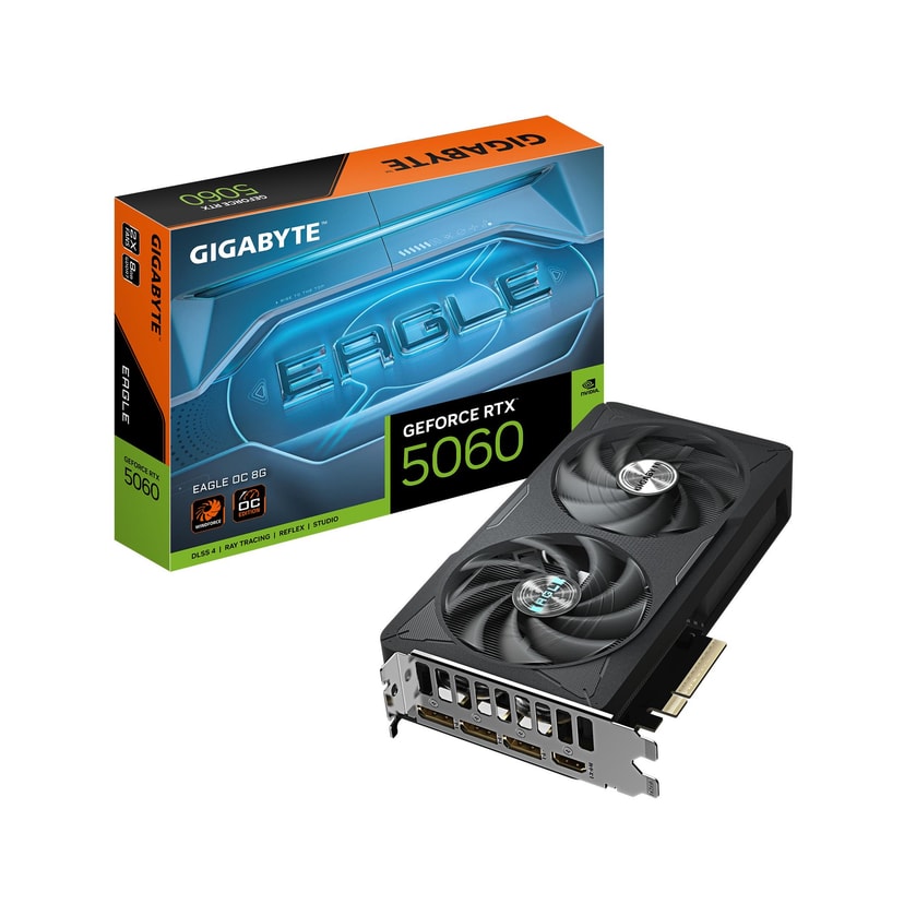 Gigabyte GeForce RTX 5060 8 GB GDDR7 videokaart