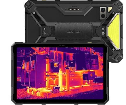 Ulefone Armor Pad 4 Ultra 10" termokaameraplanšet 8/256GB must