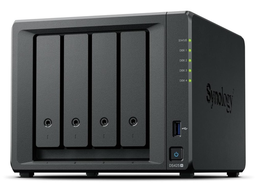 Synology DS425+ 4-Bay NAS Storage Tower 2GB