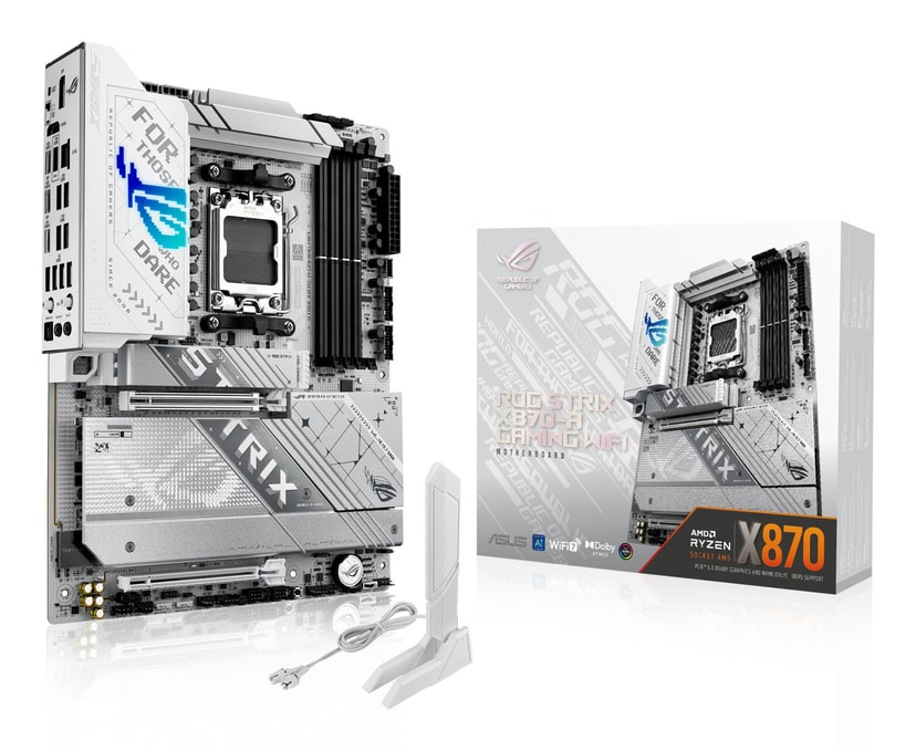 Asus ROG Crosshair X870-F AMD emaplaat DDR5, Wi-Fi 7, ATX