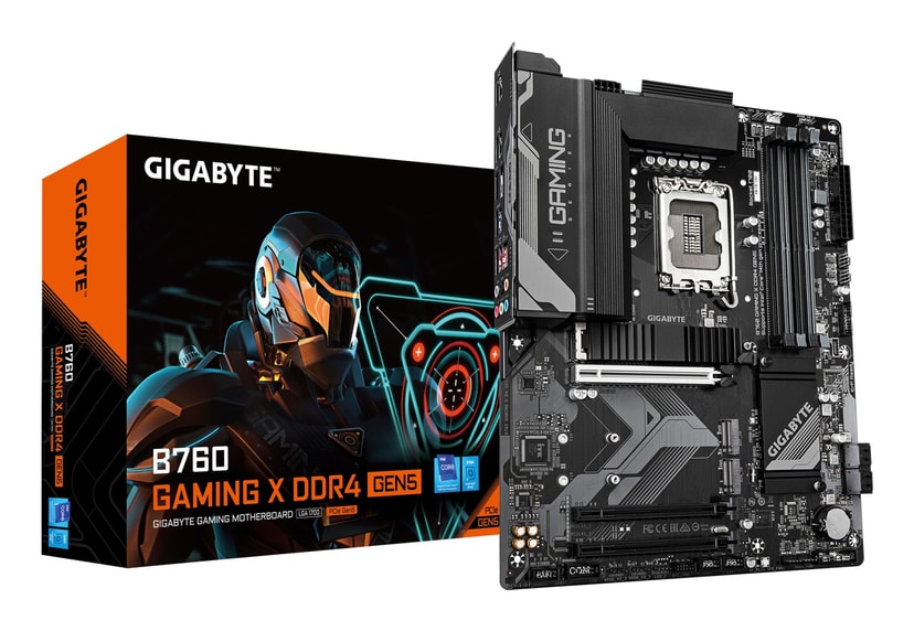 Gigabyte B760 Gaming X DDR4 Gen5 emaplaat LGA 1700 ATX