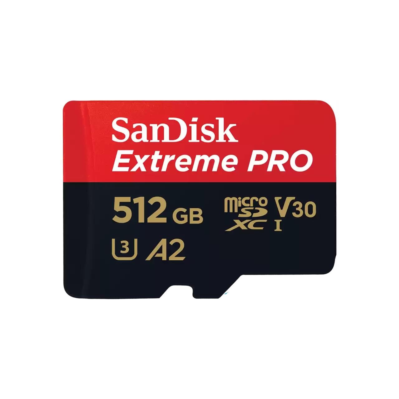 SanDisk Extreme 512GB microSDXC mälukaart
