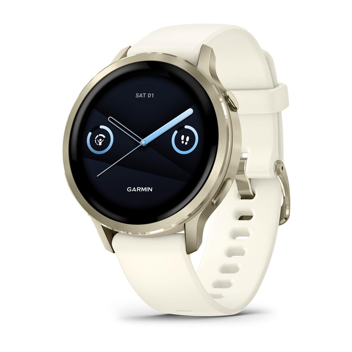 Garmin Venu 4 41mm Lunar Gold smartwatch