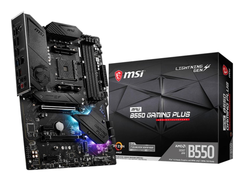 MSI MPG B550 Gaming Plus emaplaat AMD AM4 ATX DDR4