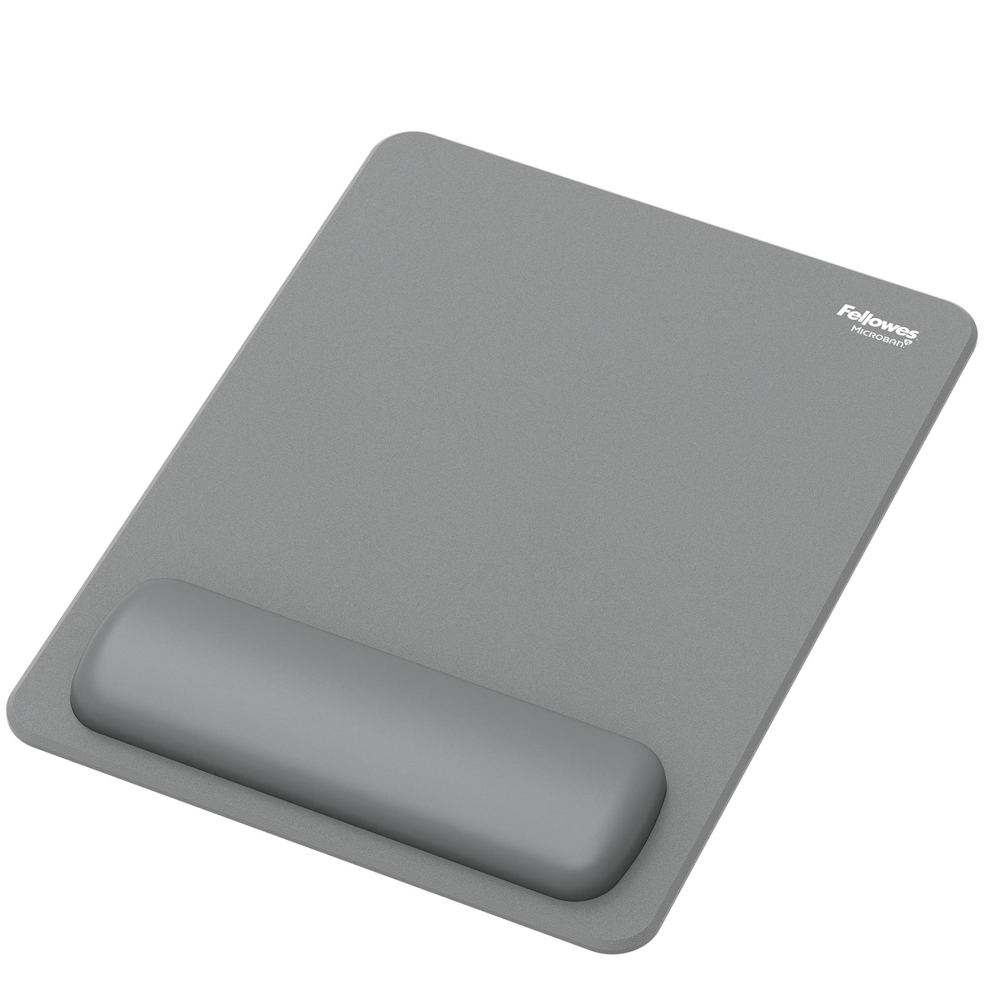 Fellowes Mouse Pad Wrist Rest XL Grey 280×210mm