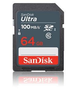 SanDisk SDSDUNR-064G-GN3IN 64GB SDXC Memory Card