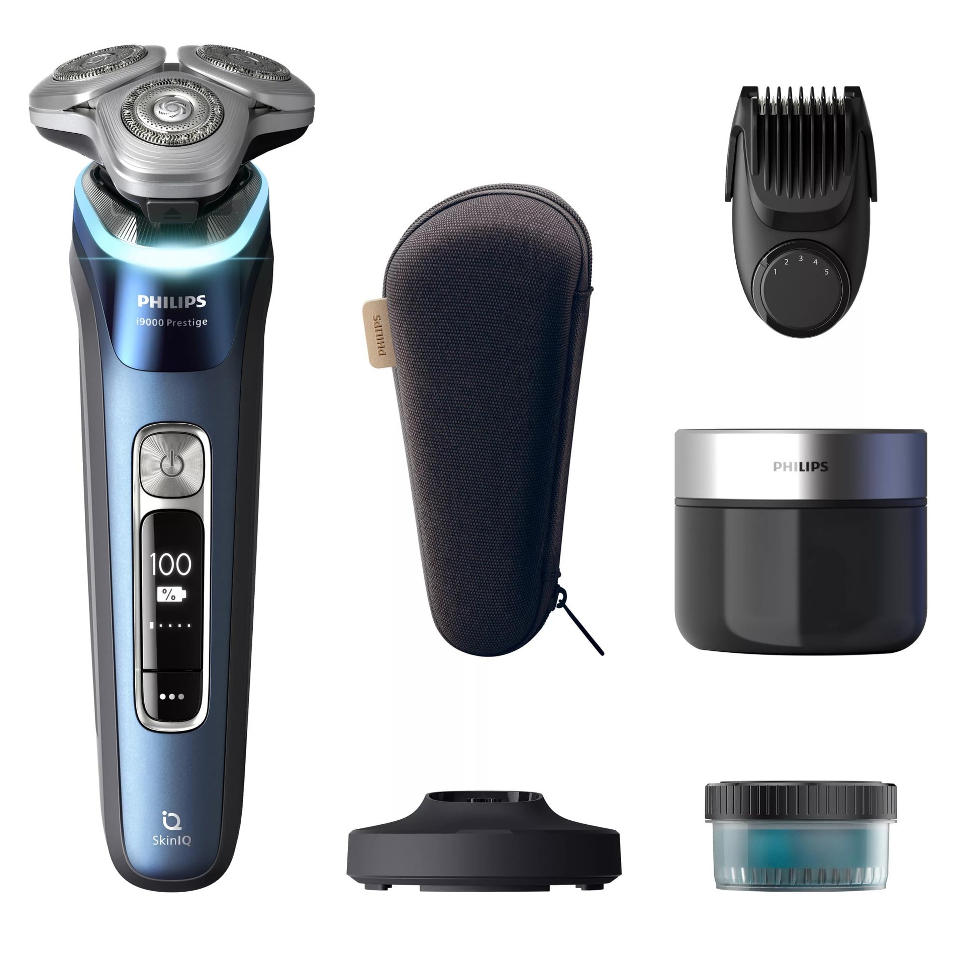 Philips XP9201/33 Blue Wet and Dry Electric Shaver