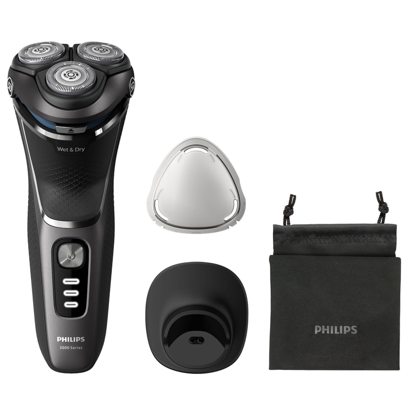 Philips S3343/13 elektriline raseerija Black/Chrome