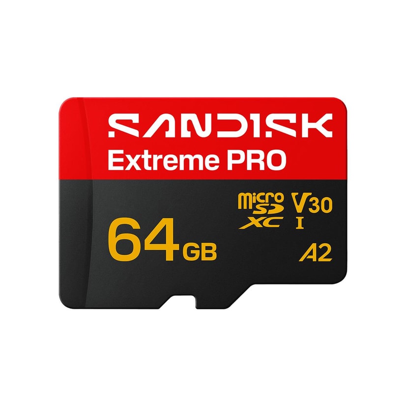SanDisk 64GB Micro SDXC UHS-I Memory Card V30