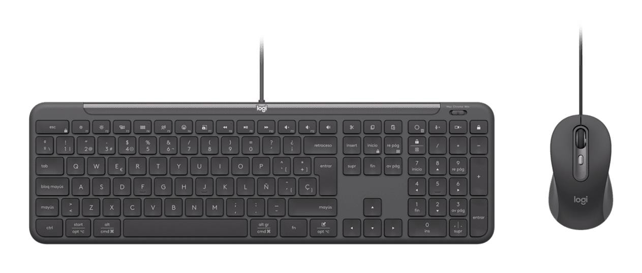 Logitech MK620 Graphite клавиатура и мышь USB