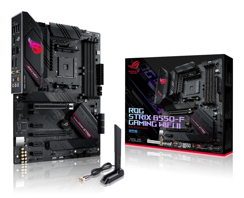 ASUS ROG Strix B550-F Gaming WiFi II emaplaat AMD AM4