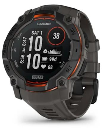 Garmin Instinct 3 Solar must-nutiga nutikell