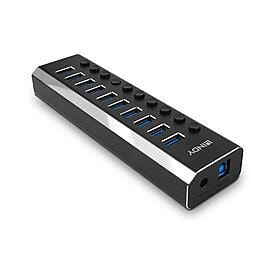 Lindy USB3 10 Port Hub - Multi-device USB hub