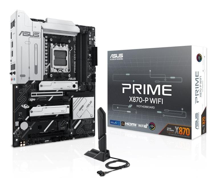 ASUS Prime X870-P WIFI emaplaat AMD AM5 ATX DDR5