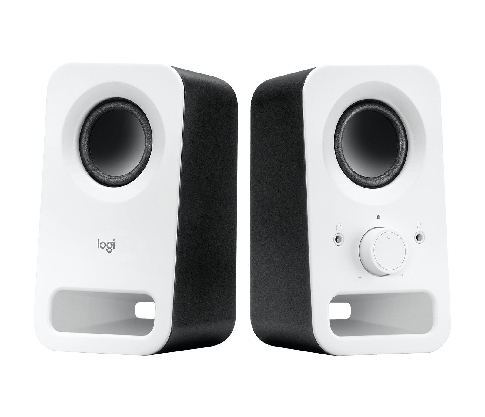 Logitech Z150 2.0 valged kõlarid juhtmega
