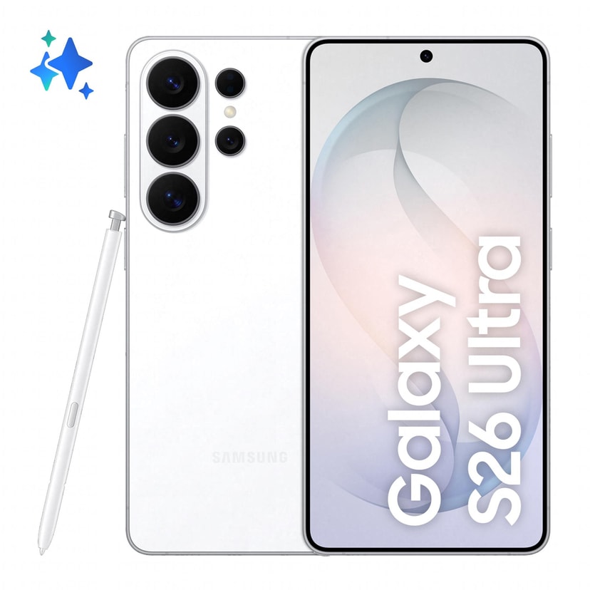 Samsung Galaxy S26 Ultra 1TB valge nutitelefon