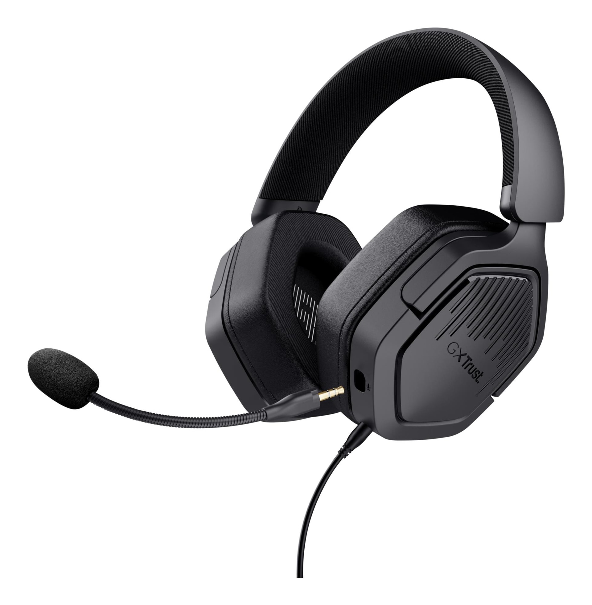 TRUST GXT492 Carus gaming kõrvaklapid mustadega