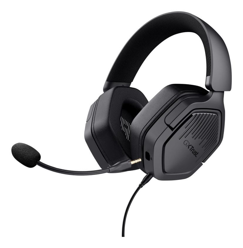 TRUST GXT492 Carus gaming kõrvaklapid mustadega