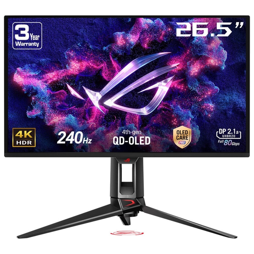ASUS ROG Swift OLED 27" 4K 240Hz Gaming Monitor
