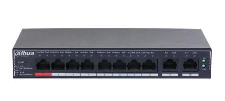 Dahua DH-SG4010P haldatav PoE gigabit-switch 10 pordiga