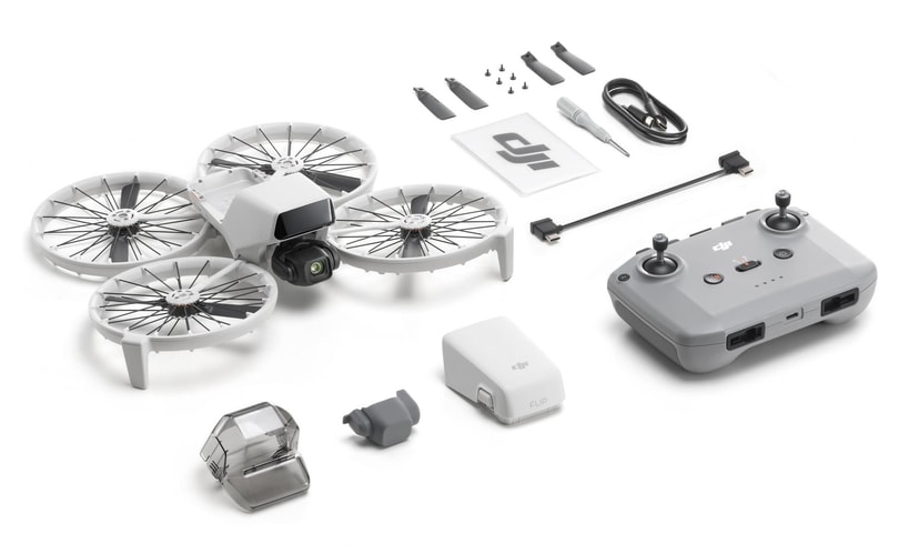 DJI Flip 4K drone must-have kergus ja 249g disain