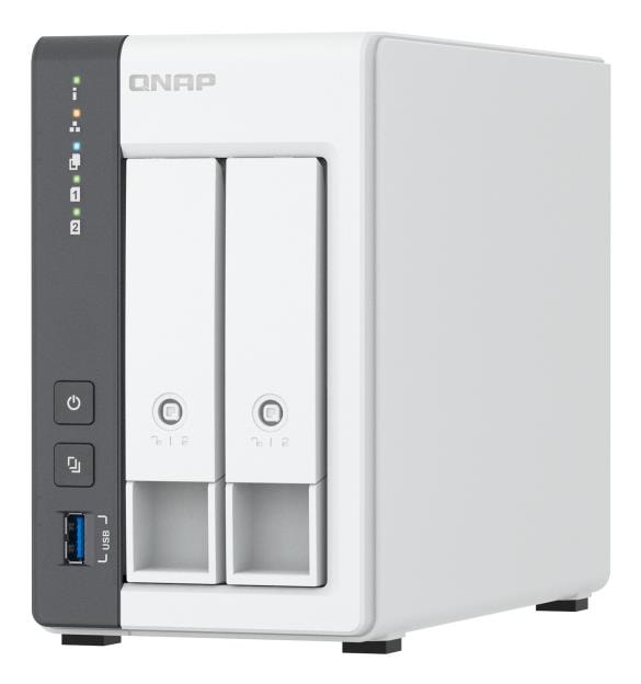 QNAP TS-216G 2-kohaline NAS-seade 4GB RAM 2x2,5GbE