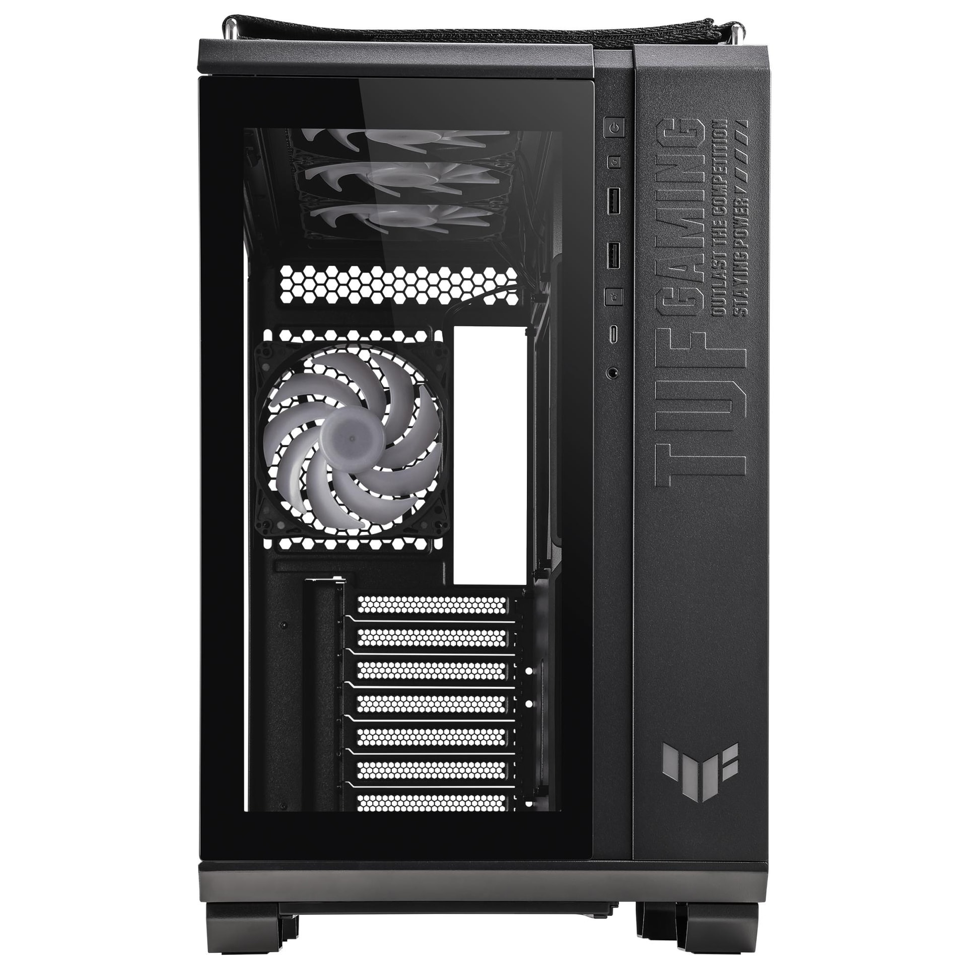 ASUS TUF Gaming GT502 Plus ATX midi tower arvutikorpus, must