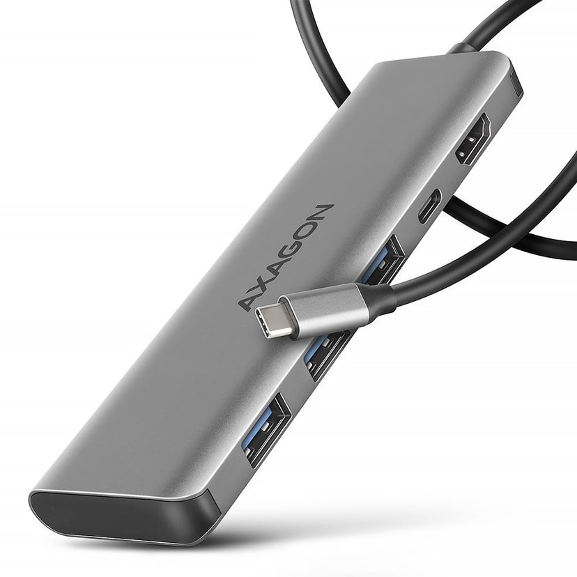 AXAGON HMC-5H USB-C docking hub 5in1 - notebook dock