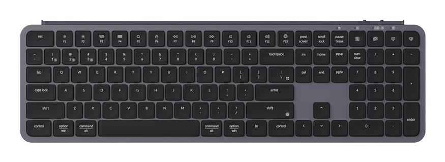 Keychron B6 Pro Mechanical Wireless Keyboard Space Grey