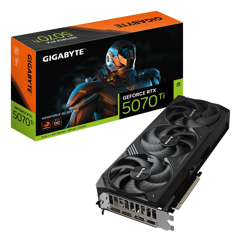 Gigabyte GeForce RTX 5070 Ti 16GB GDDR7 videokaart