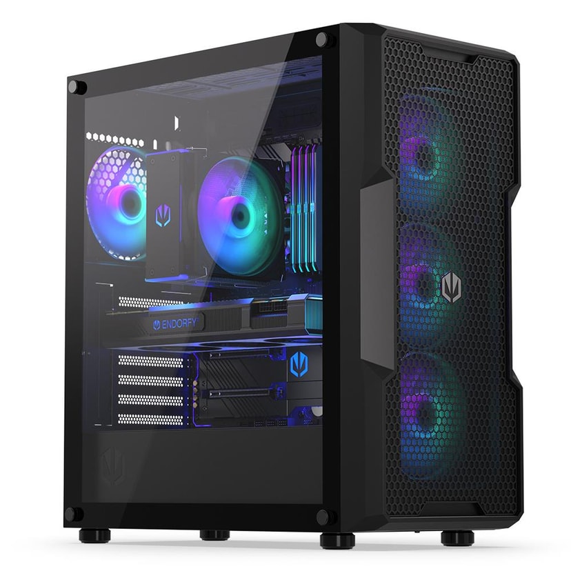 ENDORFY Regnum 400 ARGB midi-tower arvutikorpus, ATX, must