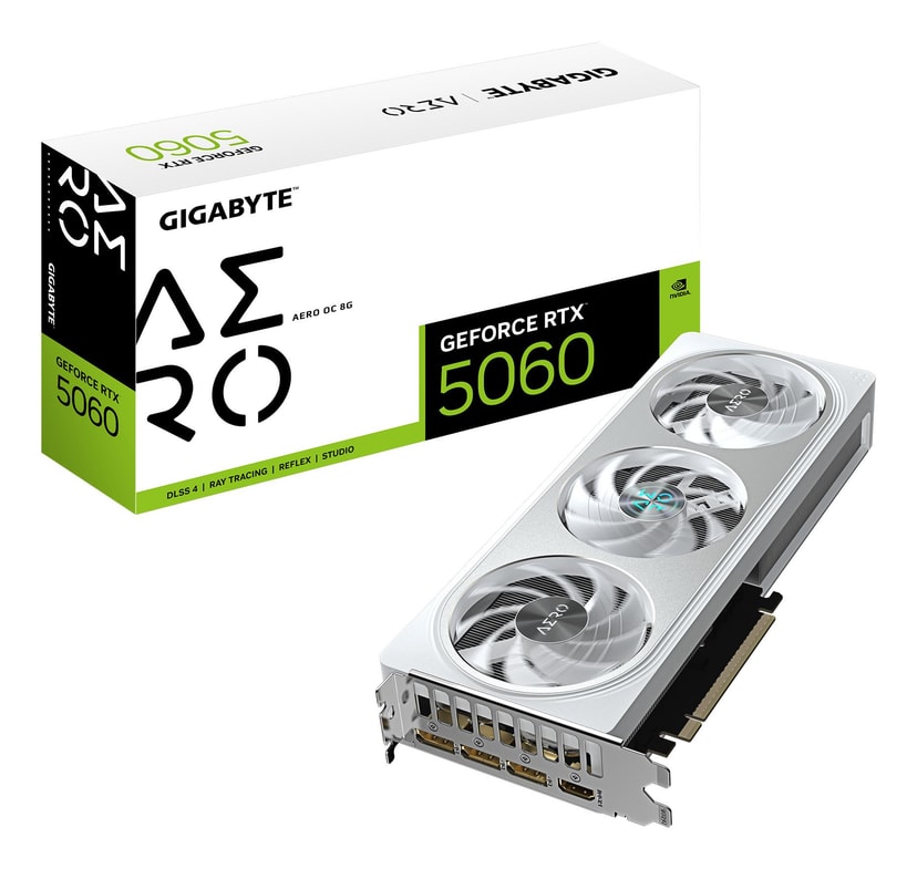 GIGABYTE GeForce RTX 5060 AERO OC 8G graafikakaart