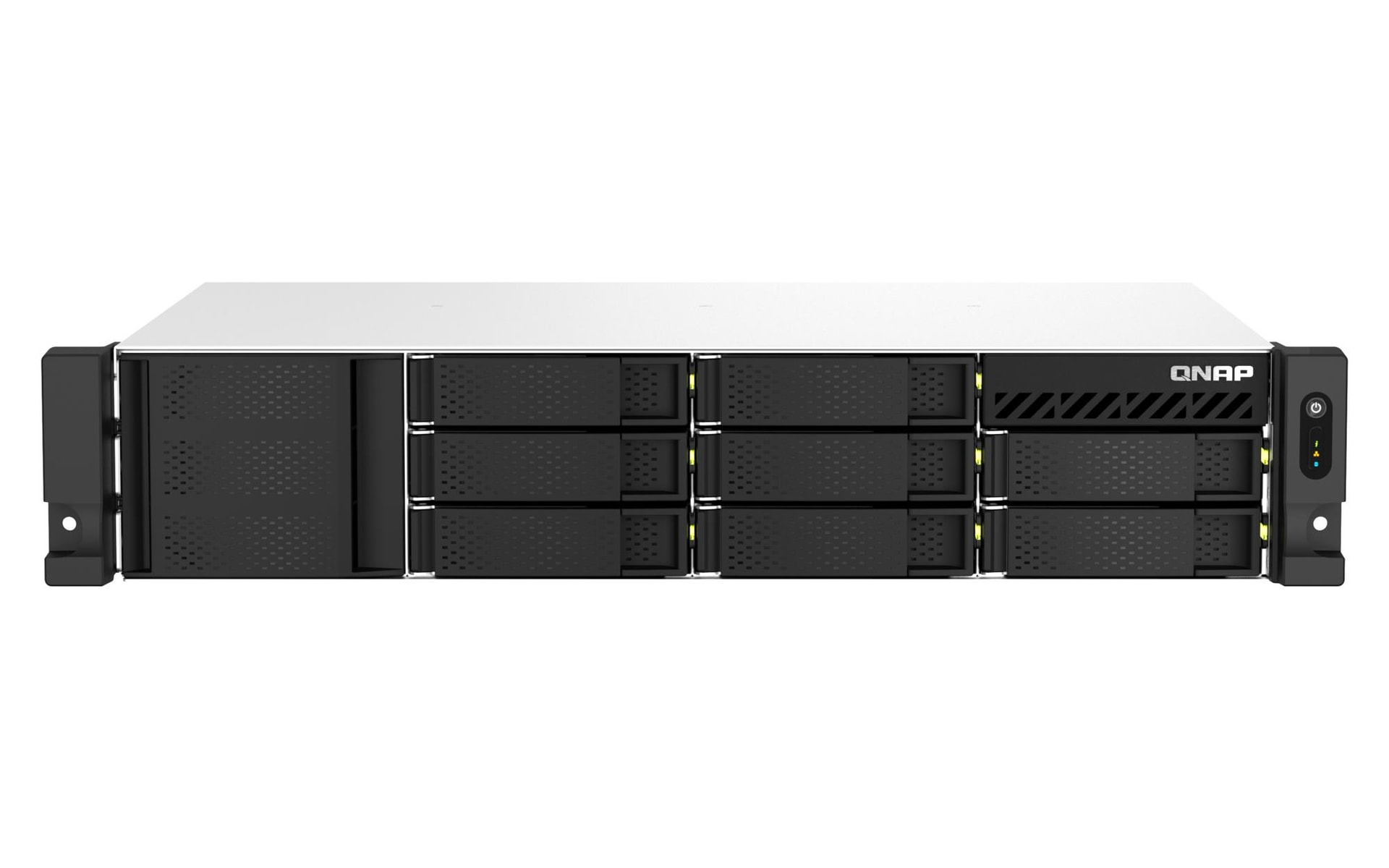 QNAP TS-864EU-RP-8G 8-kohaline 2U räsi-NAS 8GB RAM