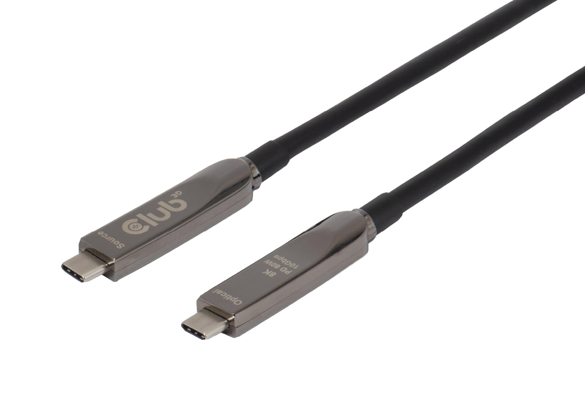 CLUB3D CAC-2580 USB-C Cable 15m Black