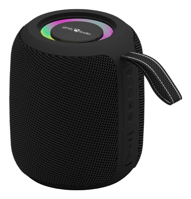 GEMBIRD Bluetooth Kaasaskantav Kõlar LED-valgustusega