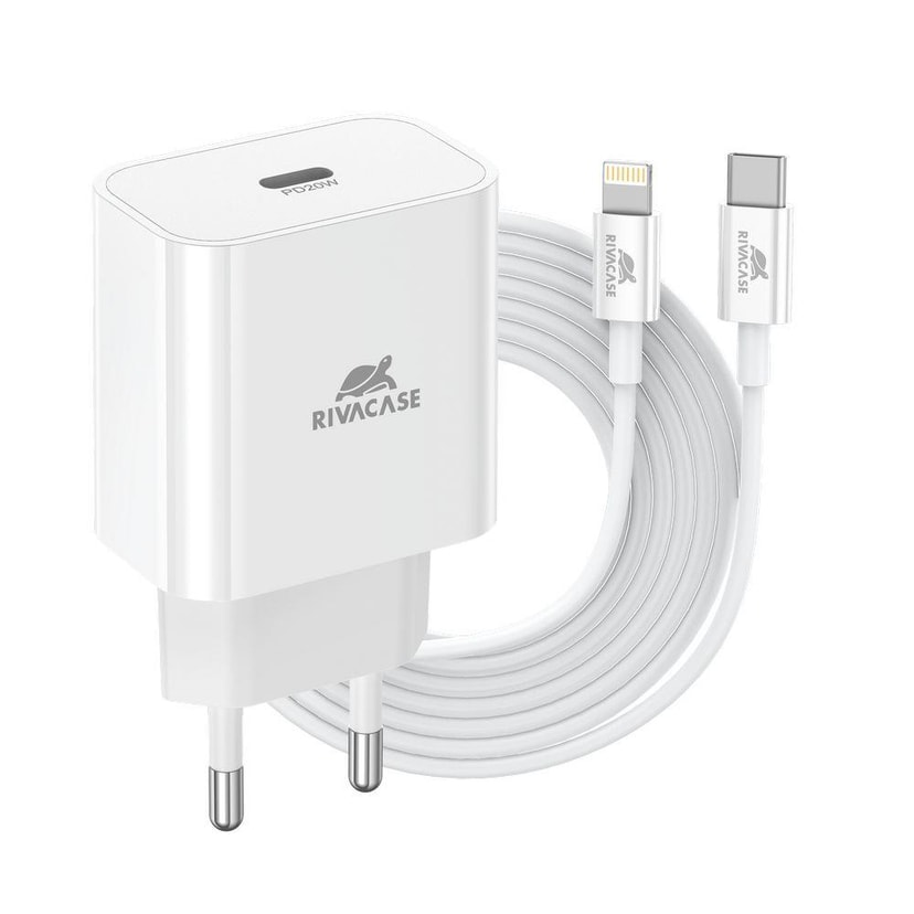 Rivacase PS4101 WD5 seinalaadija USB-C valge