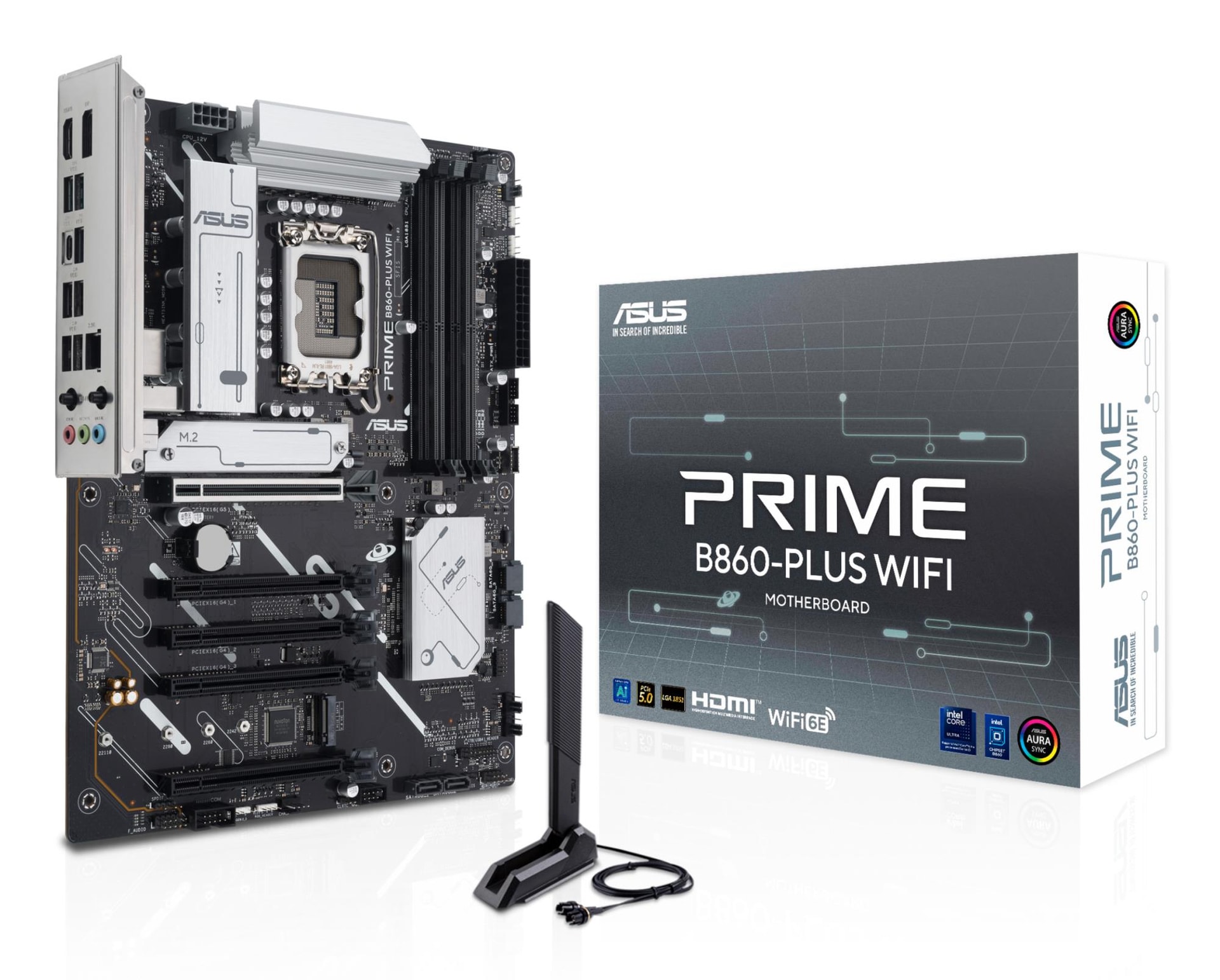 ASUS Prime B860-Plus WiFi emaplaat Intel LGA1851 DDR5 ATX