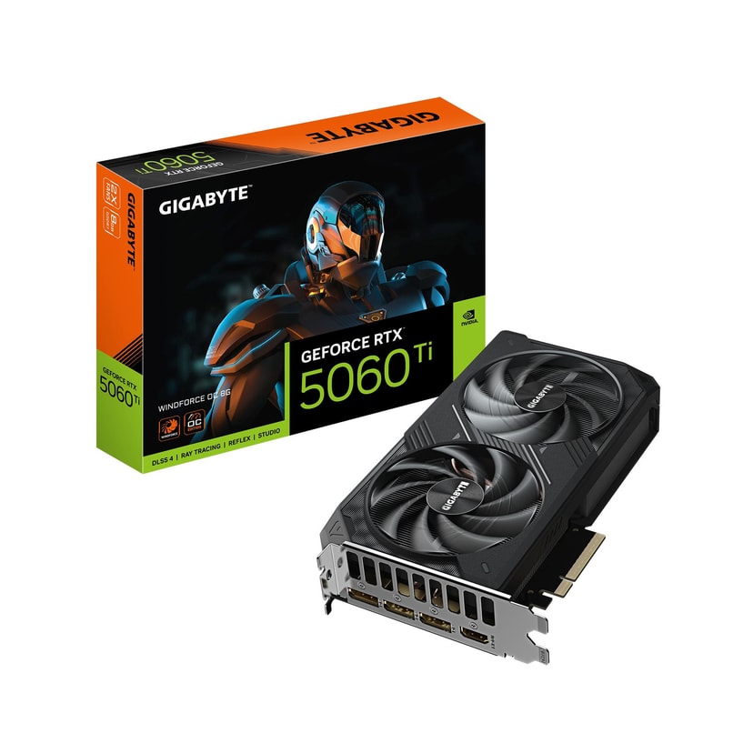 Gigabyte GeForce RTX 5060 Ti 8GB GDDR7 videokaart