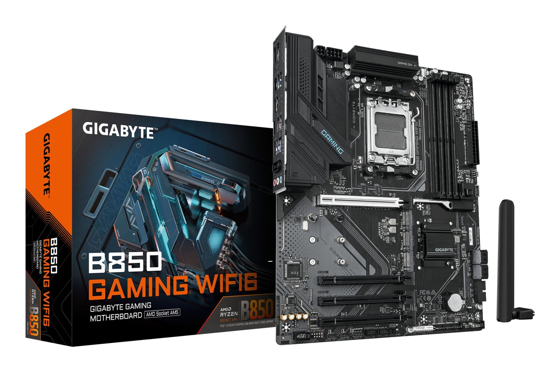 Gigabyte B850 Gaming WiFi 6 DDR5 ATX emaplaat AMD AM5