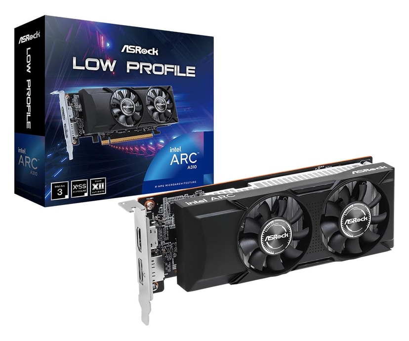 ASROCK Arc A310 4GB GDDR6 - Intel graafikakaart