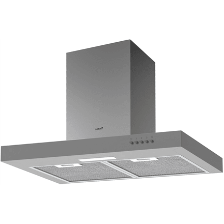 CATA ST-6010 X | Hood | Chimney Wall mounted | Energy efficiency class B | Width 60 cm | Mechanical control | 301 m³/h | LED | Stainless steel