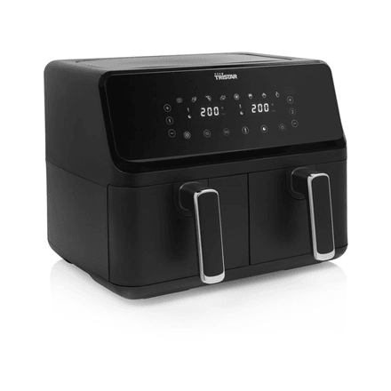 Tristar Double Basket Airfryer | FR-9026 | Power 2700 W | Capacity 8 L | Black