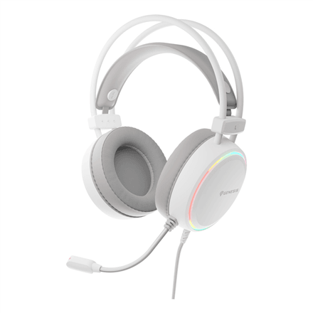Genesis Neon 613 G2 RGB Gaming Headset White Wired