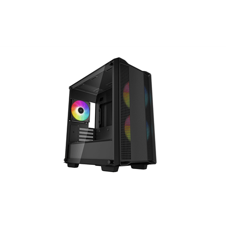 Deepcool CC360 Micro-ATX korpus, klaasiga, ARGB