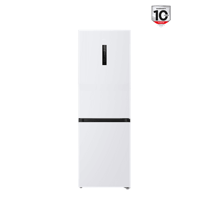 TCL RP340BWD1 Combi Refrigerator 185cm White