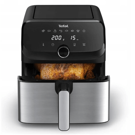 TEFAL Easy Fry Mega Air Fryer | EY855D10 | Power 1700 W | Capacity 7.5 L | Black